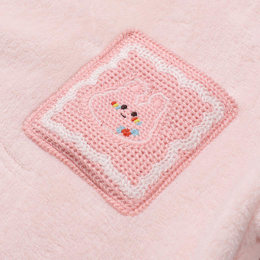 都市丽人睡衣超值精选长袖家居服双面法兰绒厚女士法兰绒套装LHT2J1 商品图5