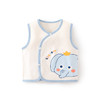 【新生儿纯棉保暖护肚双层马甲】婴儿背心秋冬季宝宝儿童坎肩马夹上衣 商品缩略图4