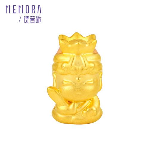 黄金本命佛 足金八大佛守护佛转运珠 菩萨佛男女礼物MEMORA诗普琳HPE223（线上专供) 商品图7