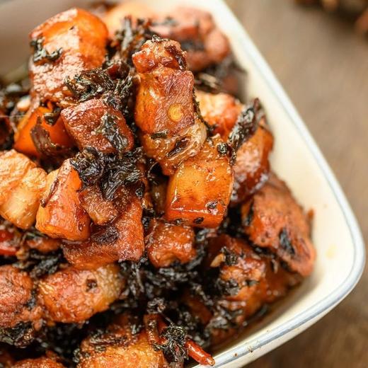 【梅干菜】宁波老字号！雪里蕻三蒸三晒手工制作！四重去沙，干燥、低盐、免清洗！南方人心中的乡愁美味，可以解锁超多菜肴！500克/袋，第三方仓顺丰、中通物流随机发~ 商品图2