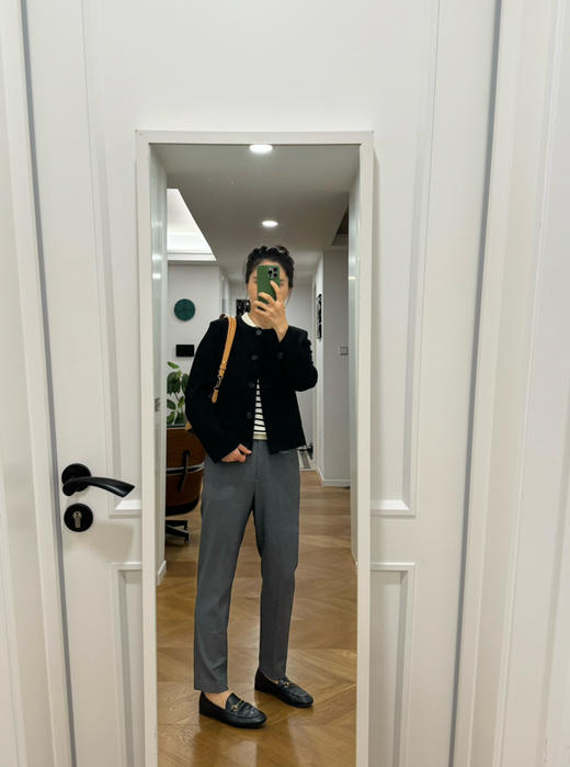 春秋-气质款！斜纹高品质廓形垫肩香风外套/半裙【包邮+三天无理由退huan】 商品图8