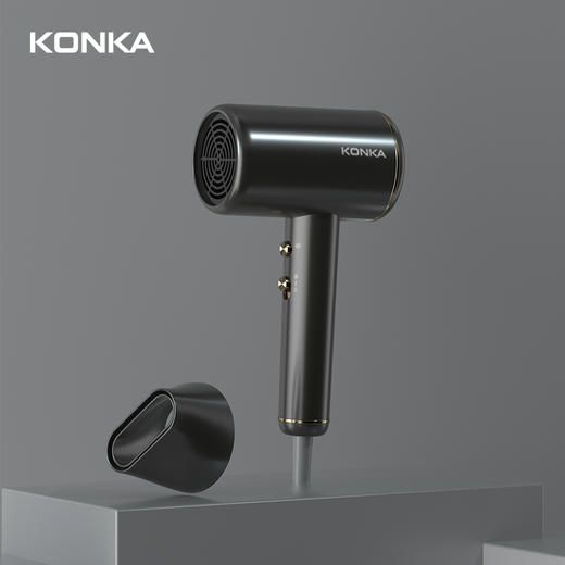 【自营】康佳 负离子大功率电吹风机家用小型学生宿舍用快速干发新款吹风机 KCFJ-18001(DS01) 商品图1