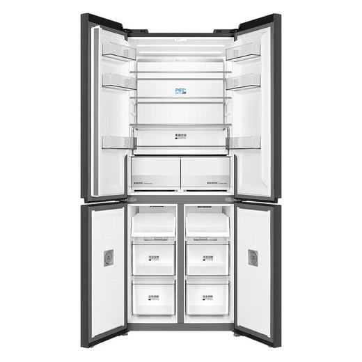 限时团购价（9月7日结束）美的冰箱迷境灰超净纯平全嵌美家系列科技冰箱节能静音435升大容量435WUSGPZM 商品图2