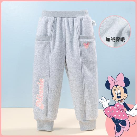 【商场同款】迪士尼女童秋季加绒保暖长裤223DK0382 商品图5