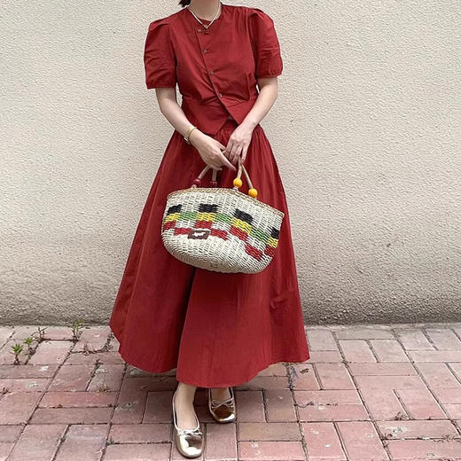 裁缝学苑AS320轻熟风设计感不对称收腰小衫纸样半身裙女装打版裁剪样板 商品图5