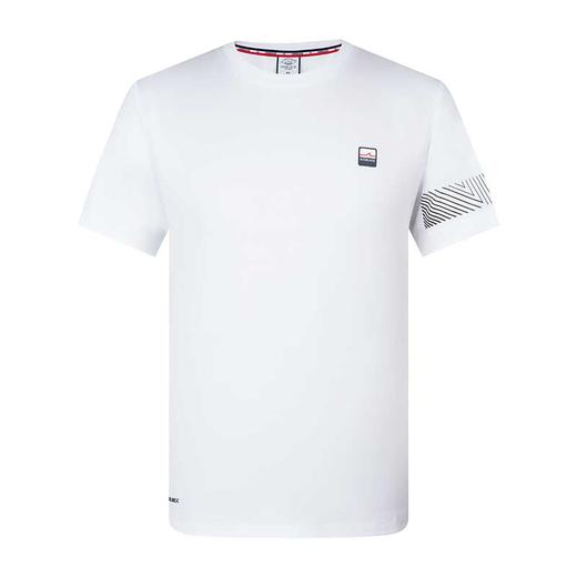 德鲨夏季有领短袖T恤男青年时尚字母印花简约上衣POLO衫男KY23050 商品图1