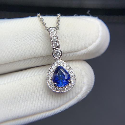 1.05ct 1.6g 蓝宝石吊坠 商品图1