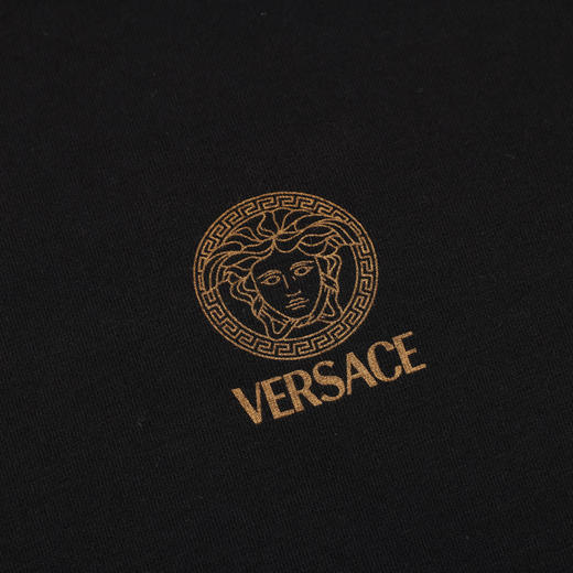 Versace 范思哲 男士美杜莎logo弹棉两件装盒装长袖T恤 12055 商品图5