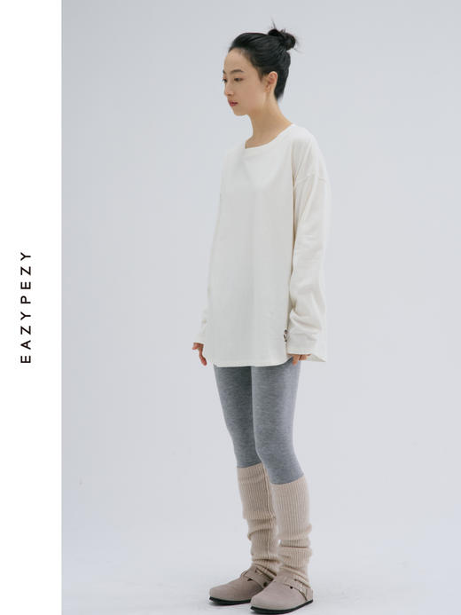 蛇年限定版宽松纯棉木棉T恤 商品图3