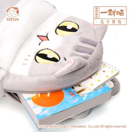 【瓜子背包】如果历史是一群喵双肩包 商品图4