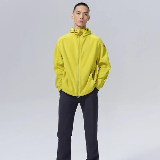 Fjallraven/北极狐男士抓绒外套 秋冬户外休闲连帽加绒夹克08242137 商品图2