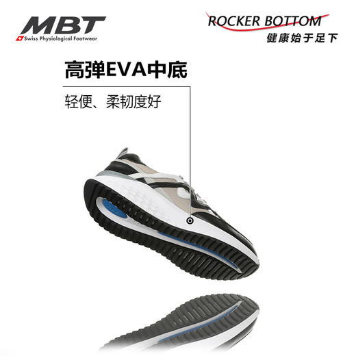 MBT足健康鞋女厚底休闲通勤鞋 纠正走路姿势 足弓支撑 缓震 BURANO 商品图3