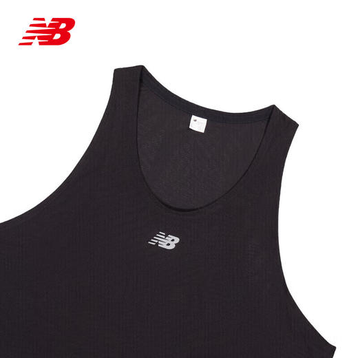 NEW BALANCE/NB Jacquard Singlet 男款户外运动舒适休闲跑步背心 商品图2