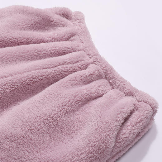 都市丽人睡衣超值精选长袖家居服长毛绒厚女士法兰绒套装LHT2J2 商品图7