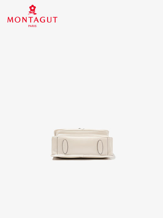 法国梦特娇羊皮时尚菱格单肩通勤斜挎包 商品图14