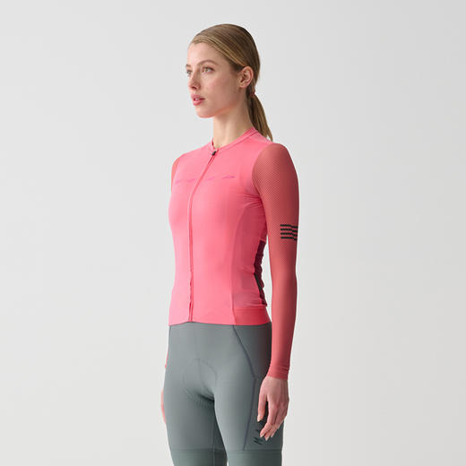 MAAP 女士 Evade Pro Base LS Jersey 2.0 粉色 长袖骑行服 商品图0