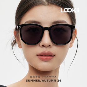 LOOK眼镜 时尚大框 显脸小 飘面窗型 偏光驾驶专用 墨镜 太阳眼镜 男女通用