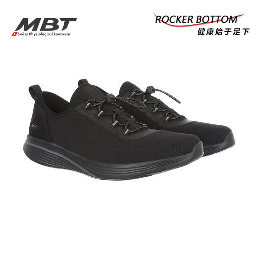 MBT足健康鞋男厚底休闲一脚蹬足弓支撑 运动恢复透气轻便KUGA 商品图5