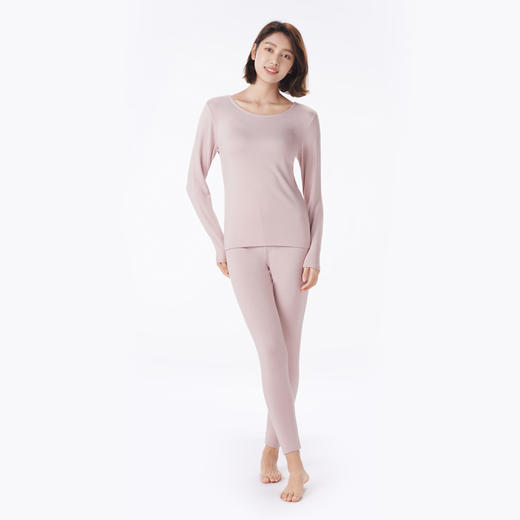 都市丽人保暖衣舒暖套装热可可2.0中厚女士保暖衣发热纤维套装LWT1A8 商品图3