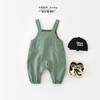 【婴儿时髦无袖可开档爬服】男宝宝新款秋装连体衣儿童背带裤子93009 商品缩略图3