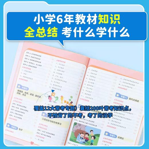 2024新版小学bi考知识大盘点 语文数学英语助力小升初冲刺 商品图4
