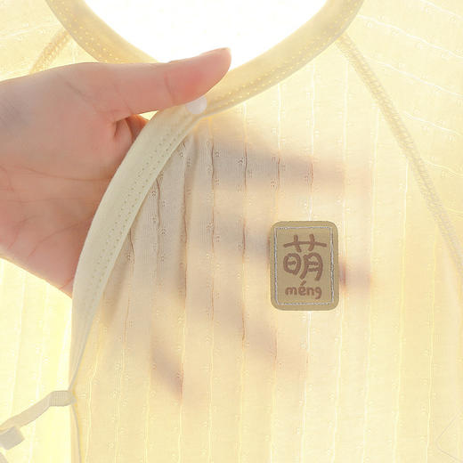 【新生儿护肚蝴蝶衣】婴儿夏季连体衣哈衣婴童夏天薄款空调服纯棉初生 商品图1
