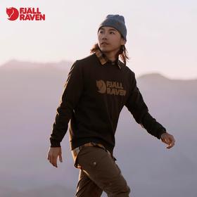 Fjallraven/北极狐休闲秋冬男士户外百搭经典日常圆领长袖印花卫衣04232173