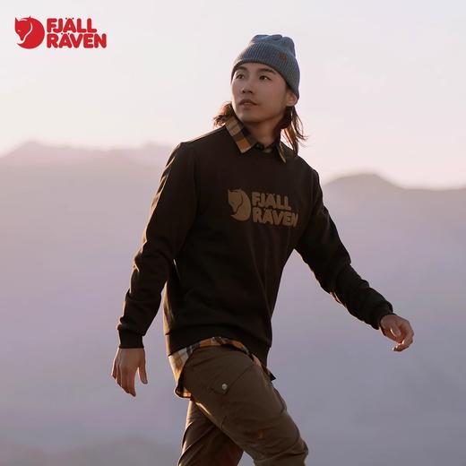 Fjallraven/北极狐休闲秋冬男士户外百搭经典日常圆领长袖印花卫衣04232173 商品图0