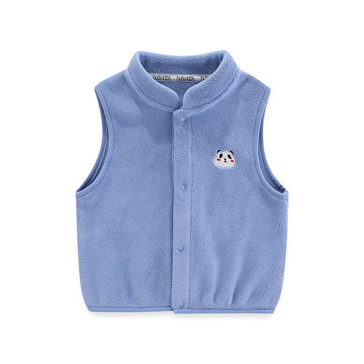 【清新简约 防风保暖】儿童坎肩夹棉马甲秋季男童女童上衣宝宝衣服针织毛衣背心 商品图4