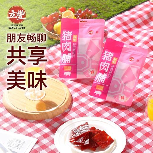 立丰上海猪肉脯零食立丰食品官方旗舰中华老字号100g 商品图2