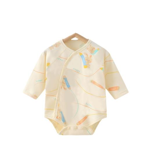 【婴儿a类无骨四季连体衣】纯棉宝宝衣服三角哈衣包屁衣爬服长袖 商品图4