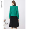 皮尔卡丹女装西装秋短款气质名媛通勤绿色小香风外套P3366U3929G0
 商品缩略图2