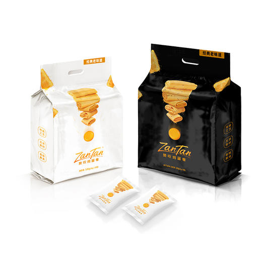 【赠500g红薯】赞叹鸡蛋卷520g经典休闲零食独立小包装26g*20小包 商品图1