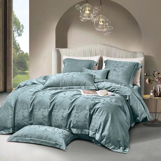 鑫缘 全棉提花四件套 DMJ4418 商品图2