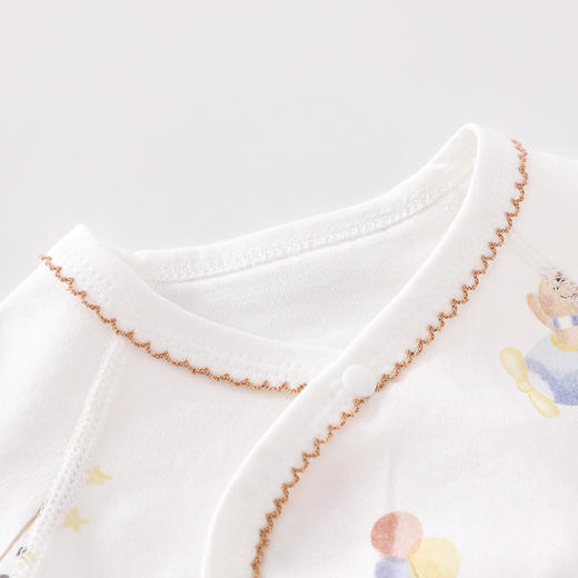 【新生儿无骨纯棉半背衣】A类秋冬款出生衣和尚服产房必备童装 商品图1