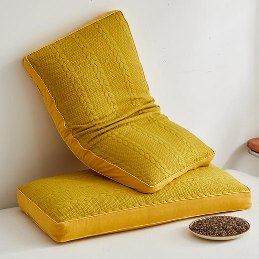 【立体针织棉荞麦枕】立体针织棉荞麦枕头吸汗透气护颈枕芯可拆洗批发代发单人 商品图3