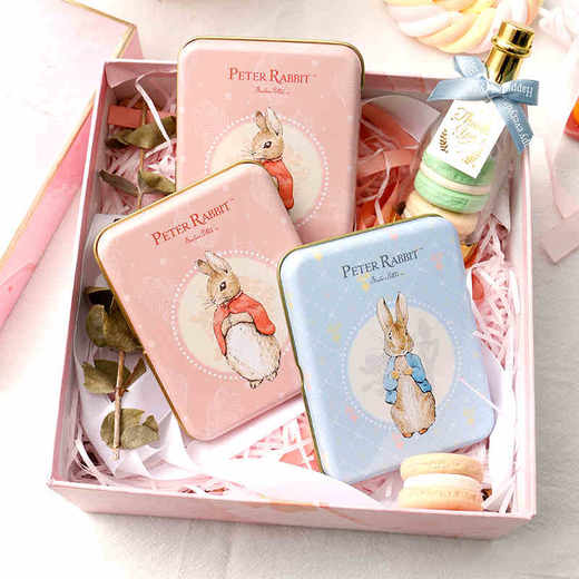  比得兔 草莓&树莓味奶糖糖果 50g 商品图0