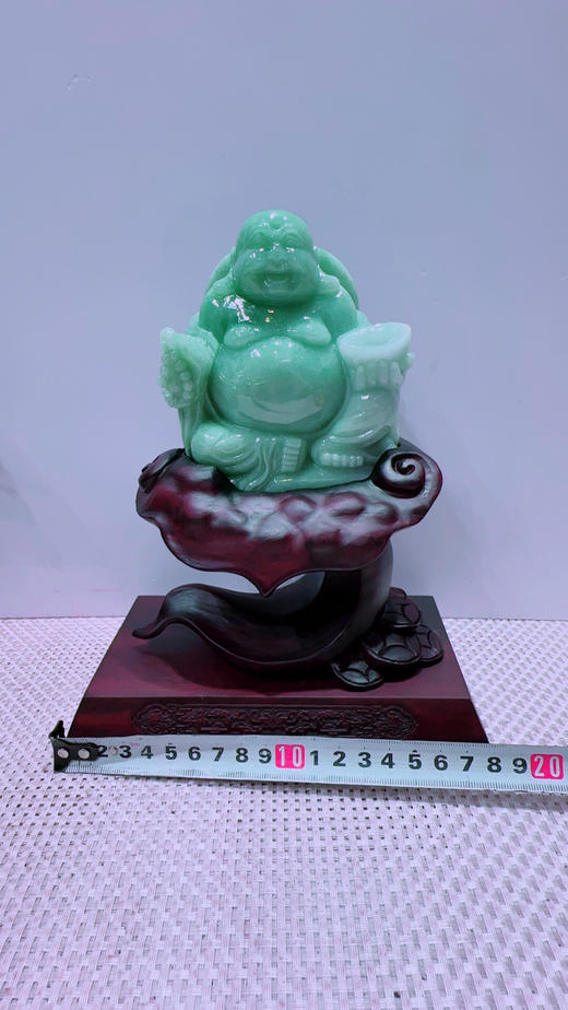 620337翡翠摆件【佛公 弥勒佛】 商品图1