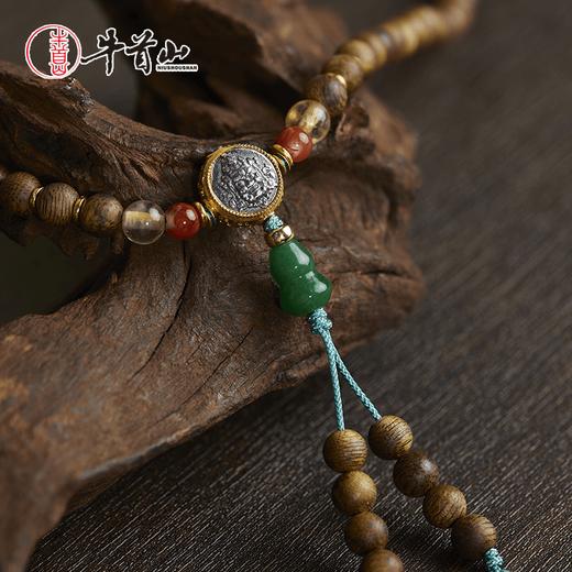 牛首山心悦绿棋楠108颗珠串沉香手串念珠手持手串纪念礼物 商品图2