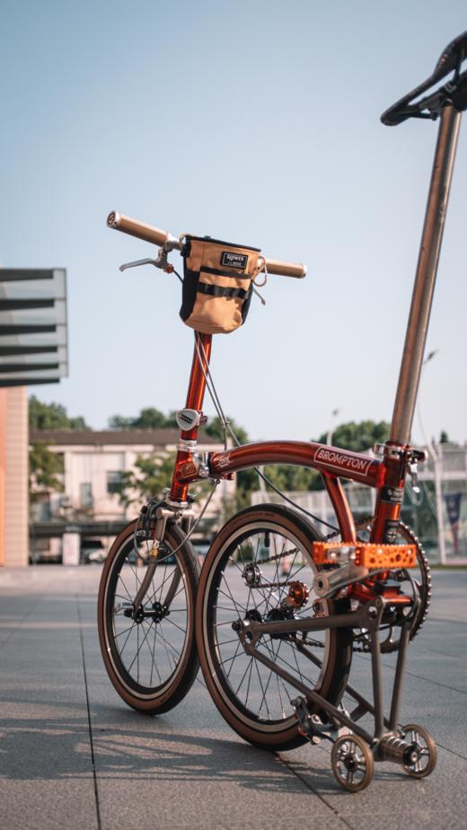 SLOWER 新款多功能车头水壶包 车把挂包 露营收纳小挂包 商品图2