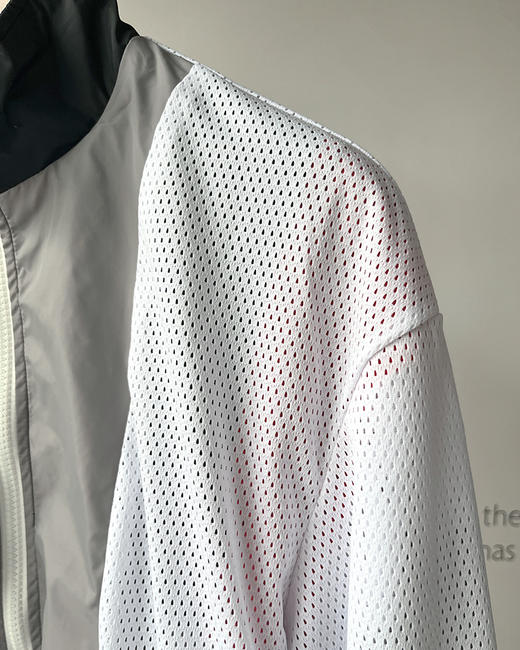 现货 THS 8.31-限时 塞林家 情侣款 拼色印花轻便立领夹克 QF075 商品图12