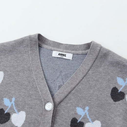 【实体店同款】女童甜趣提花开衫新款安奈儿童装AG434521 商品图4