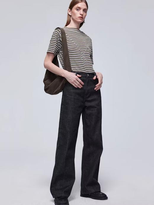 Simple Project/K241800/女款原色赤耳A型牛仔裤 商品图0