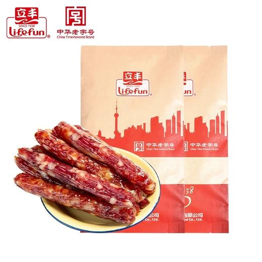 立丰广式腊肠正宗广味香肠1000g家用煲仔饭正宗上海中华老字号 商品图4