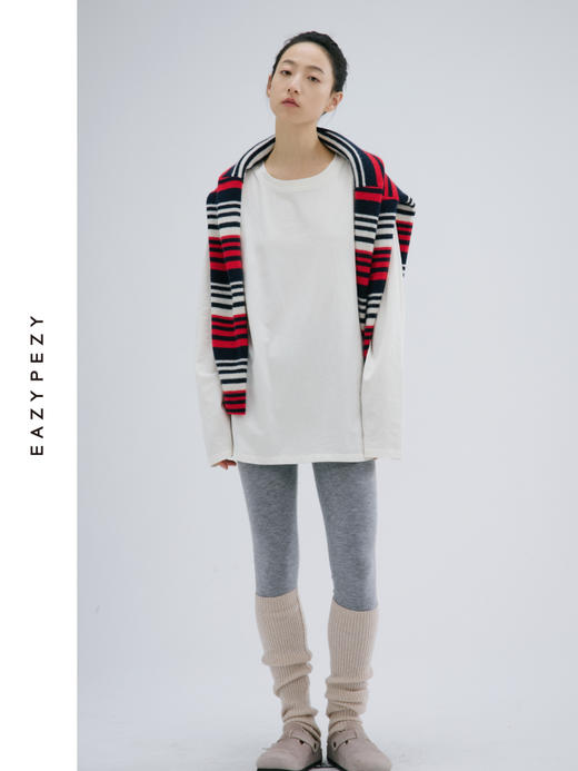 蛇年限定版宽松纯棉木棉T恤 商品图1