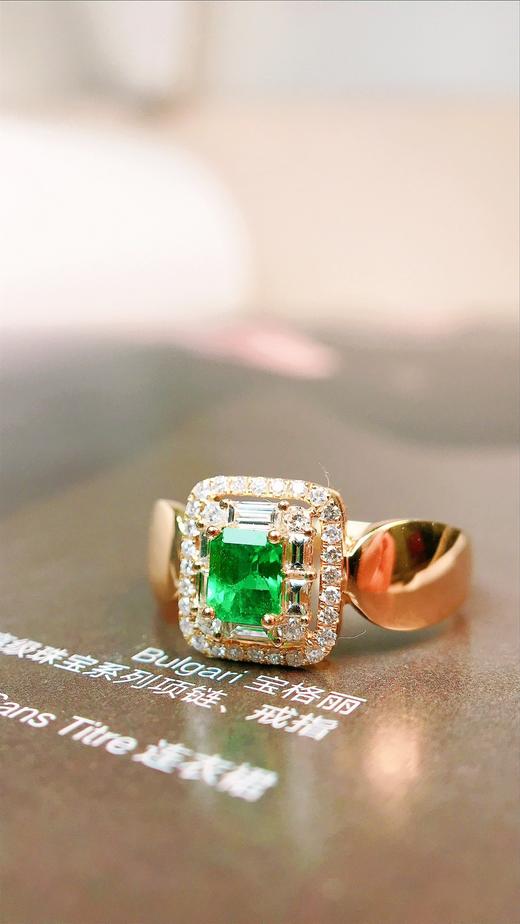 0.42ct 祖母绿戒指 商品图1