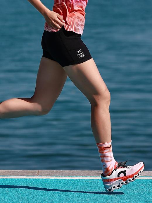 身体智慧 BODYWIT 女款 疾塑2.0 条纹紧身三分裤 商品图2