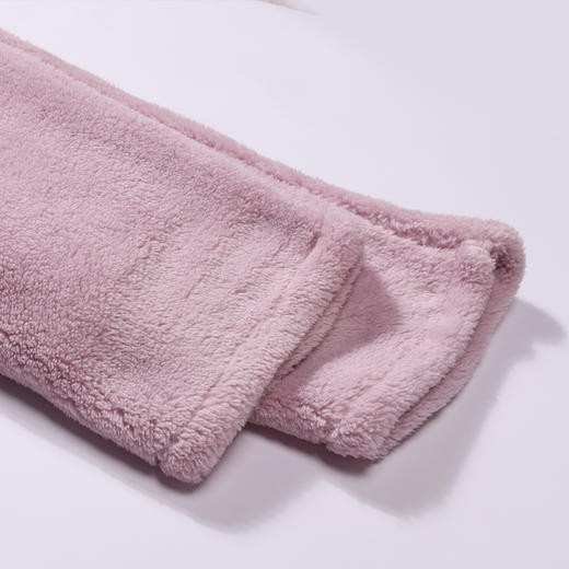 都市丽人睡衣超值精选长袖家居服长毛绒厚女士法兰绒套装LHT2J2 商品图8