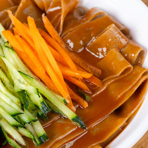 嗨吃家袋装荞麦面皮（麻酱味）118g*10袋 商品图2