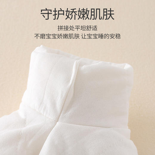 【婴幼儿加厚夹棉分腿睡袋】秋冬宝宝长袖睡衣新生宝宝拉链保暖防踢被 商品图3